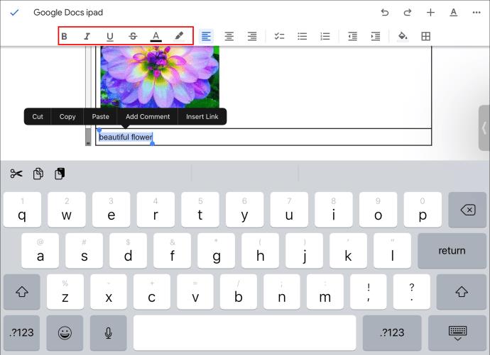 Comment ajouter des légendes aux images dans Google Docs