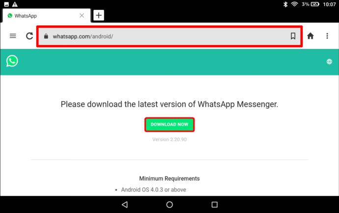 Comment utiliser WhatsApp sur une tablette Fire