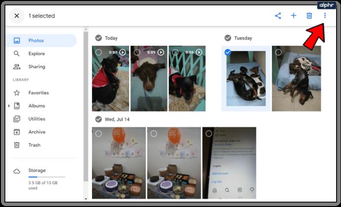 Comment changer Google Photos vers un autre compte