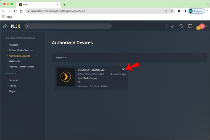 How To Delete A Plex Server