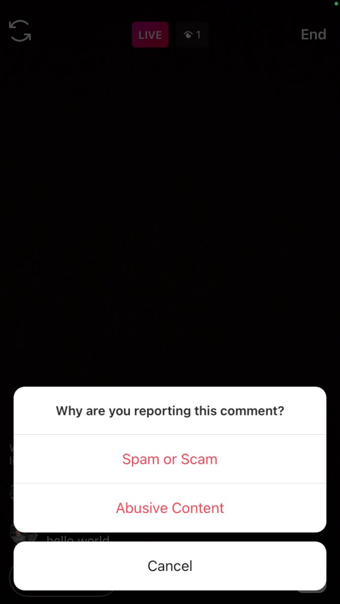 Comment masquer les commentaires sur Instagram Live