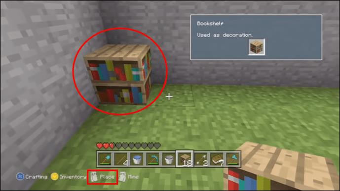 How To Make A Bookshelf In Minecraft