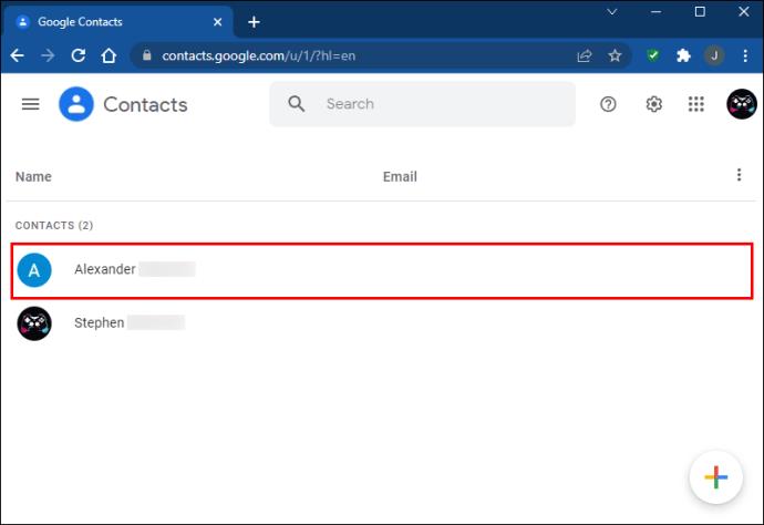 Comment trouver vos contacts dans Gmail