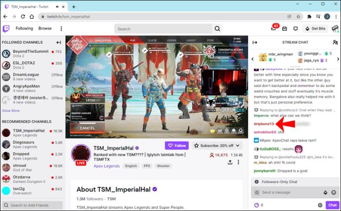 Cara Melarang IP Seseorang Di Twitch