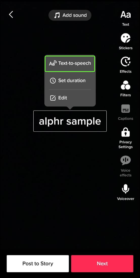 How To Use Text-To-Speech In TikTok