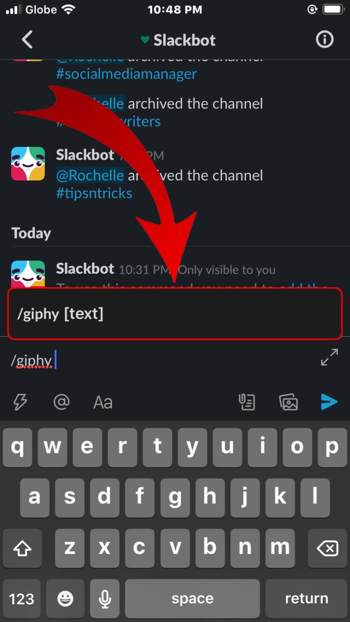 Slack에서 GIPHY를 사용하는 방법