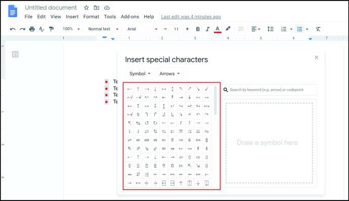 Comment ajouter des puces dans Google Sheets