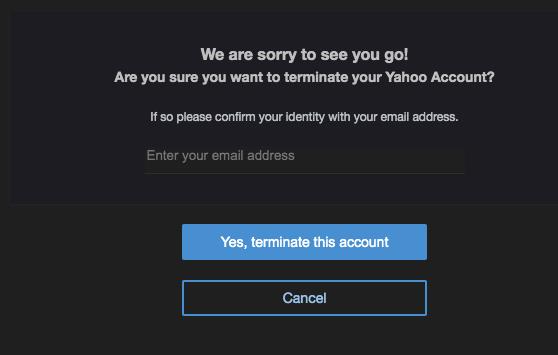 How To Delete A Yahoo Account