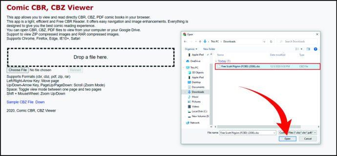 How To Open CBZ Files