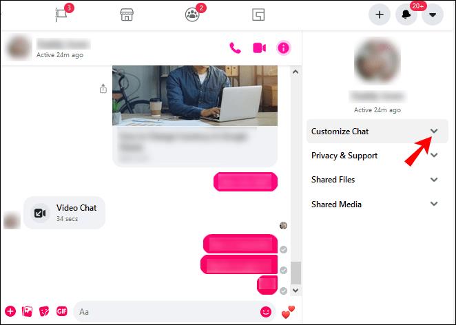 Comment rechercher dans les messages de Facebook Messenger