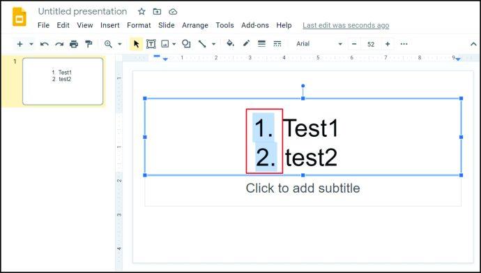 Comment ajouter des puces dans Google Sheets