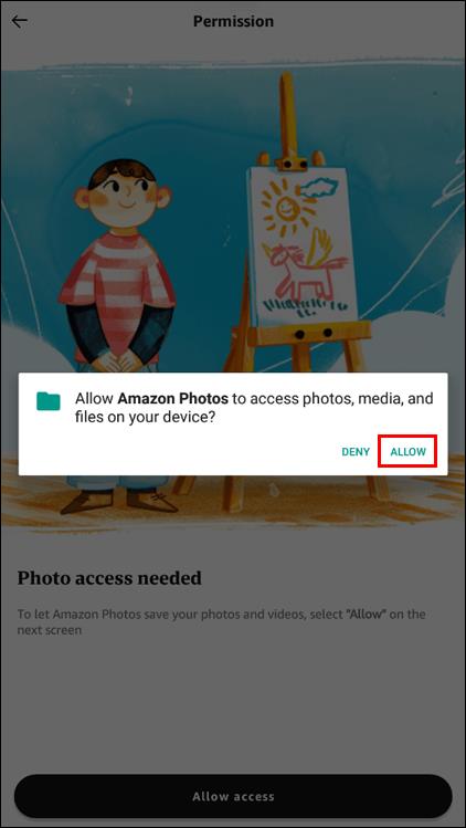 Come correggere le foto di Amazon che non eseguono il backup