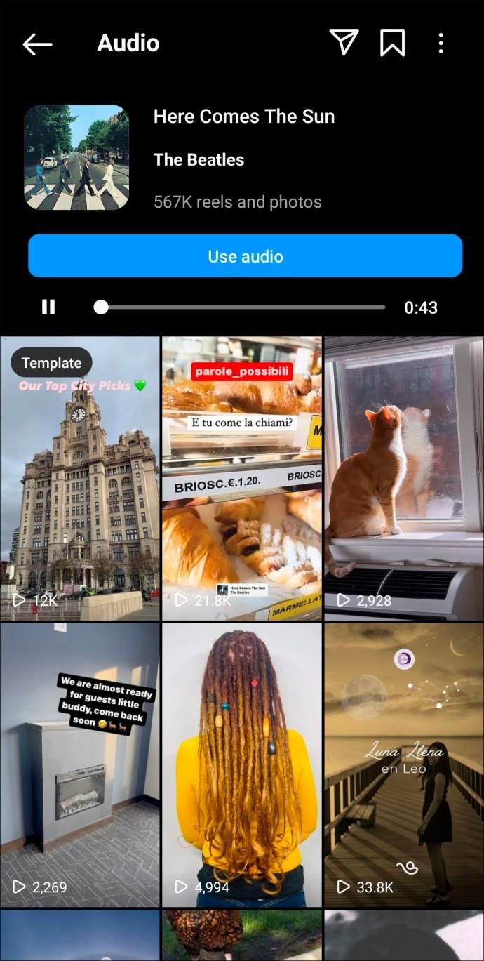 Le migliori canzoni di Instagram Reels