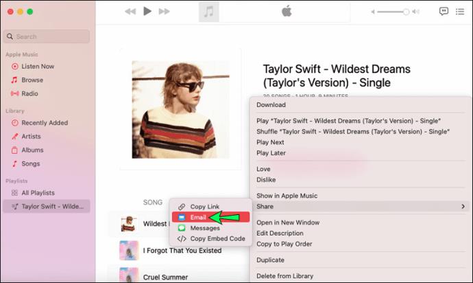 Comment partager une liste de lecture dans Apple Music