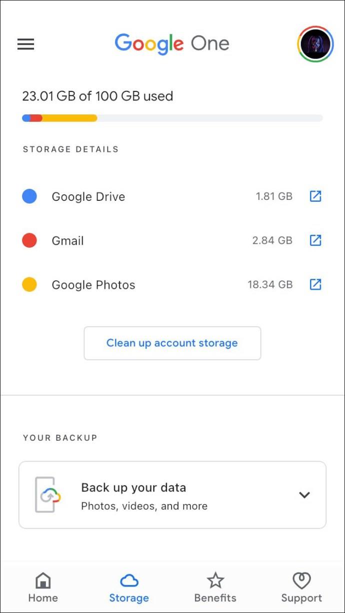 Comment vérifier le stockage disponible dans Gmail