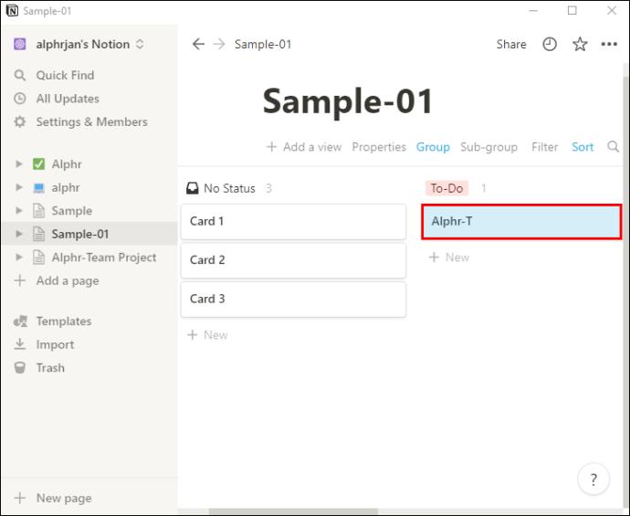 How To Setup A Kanban Board In Notion