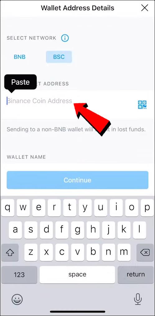 Comment envoyer des BNB à un portefeuille Metamask