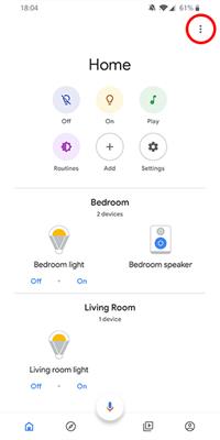 Comment supprimer un appareil connecté d'un Google Home