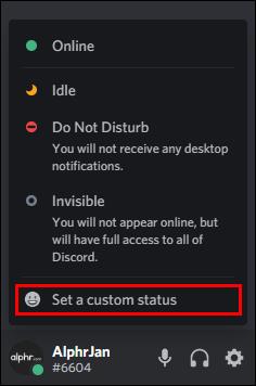 Come cambiare il tuo stato in Discord