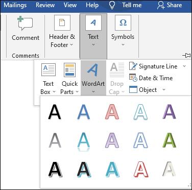 How To Curve Text In Microsoft Word