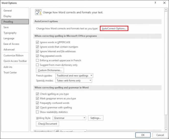How To Turn Off AutoCorrect In Microsoft Word