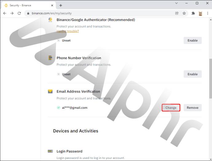 Como alterar seu endereço de e-mail na Binance