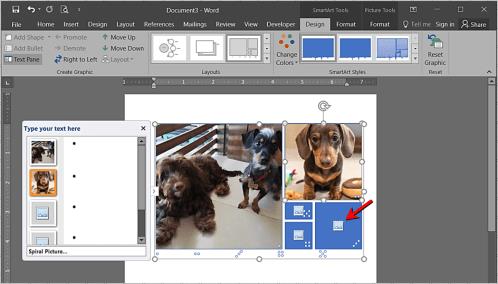 Comment faire un collage de photos dans Microsoft Word