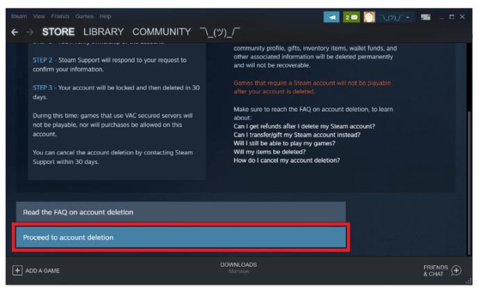 Cara Menghapus Akun Steam Anda Secara Permanen