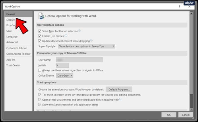 Comment changer les mesures d'indentation de pouces en cm dans Microsoft Word