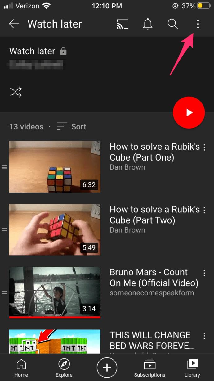 Comment supprimer toutes les vidéos à regarder plus tard sur YouTube