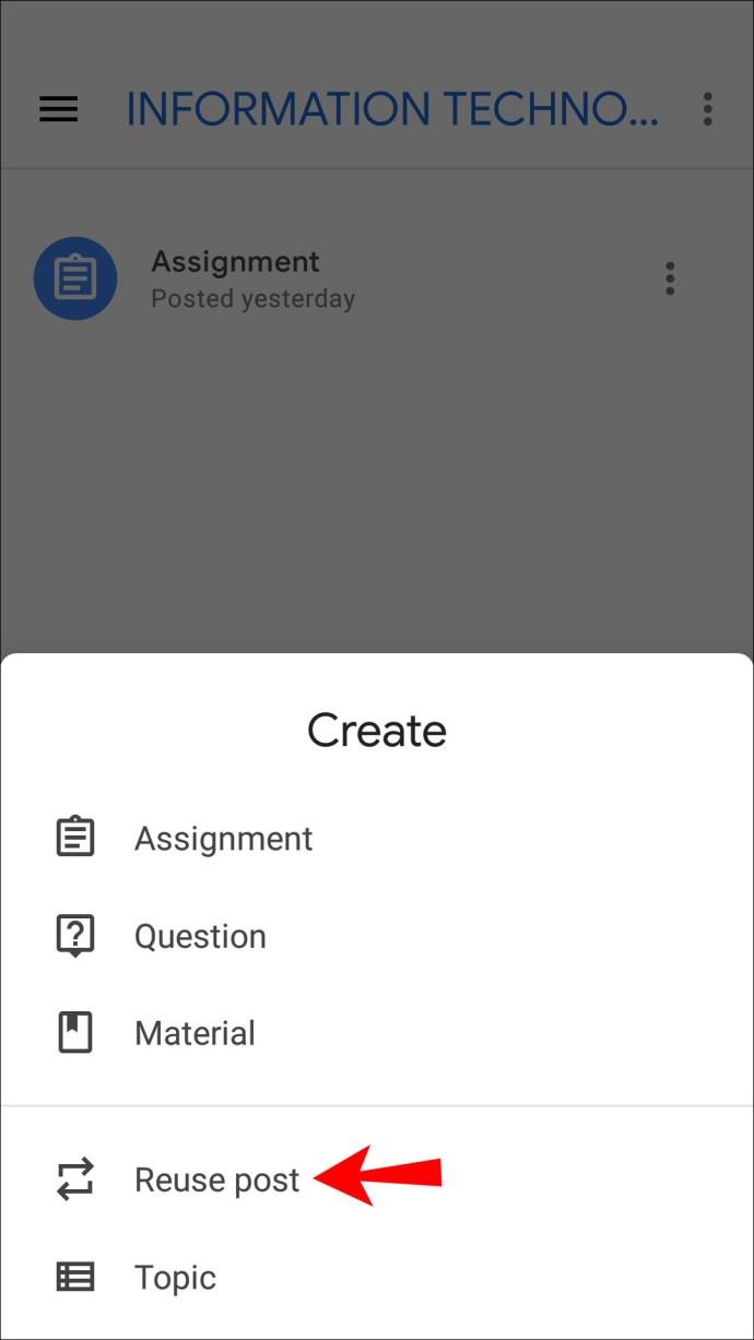 كيفية إنشاء واجب في Google Classroom