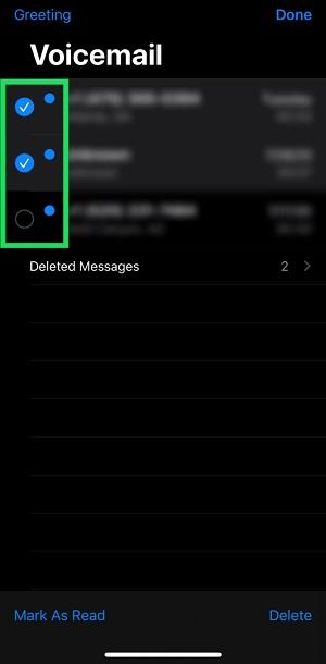 Comment supprimer tous les messages vocaux sur un iPhone