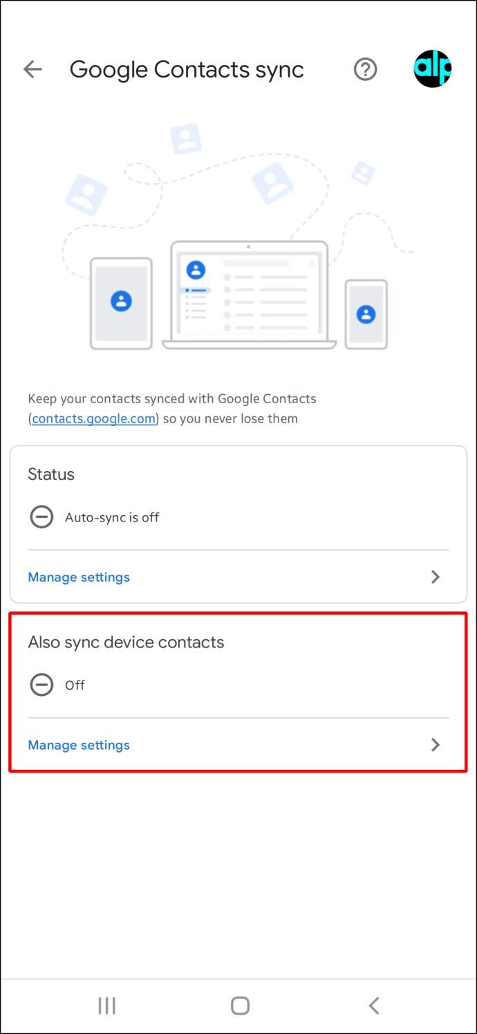 Comment synchroniser les contacts d'Android vers Gmail