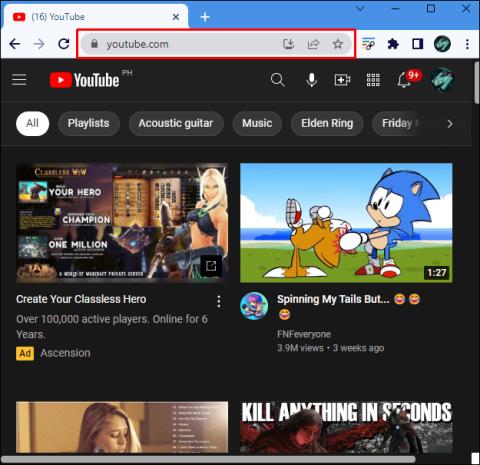 YouTube で最近見たビデオを表示する方法