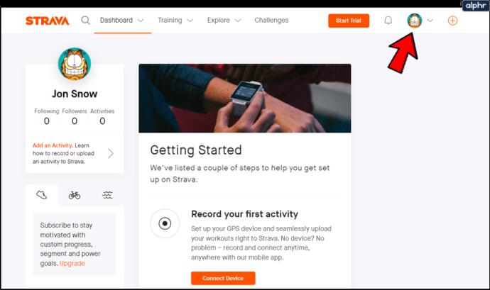 स्ट्रावा में अपनी प्रोफाइल पिक कैसे बदलें