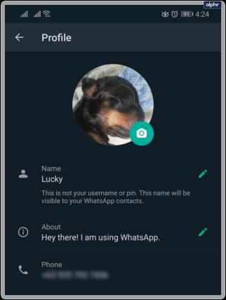 Comment changer l'arrière-plan dans WhatsApp