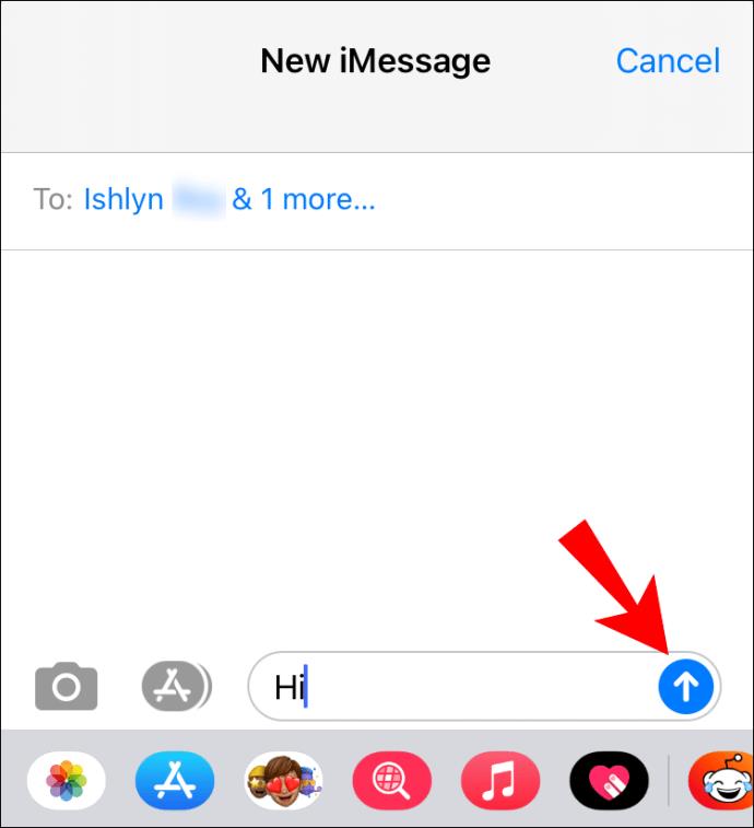 Comment envoyer un message vocal dans IMessage sur un iPhone