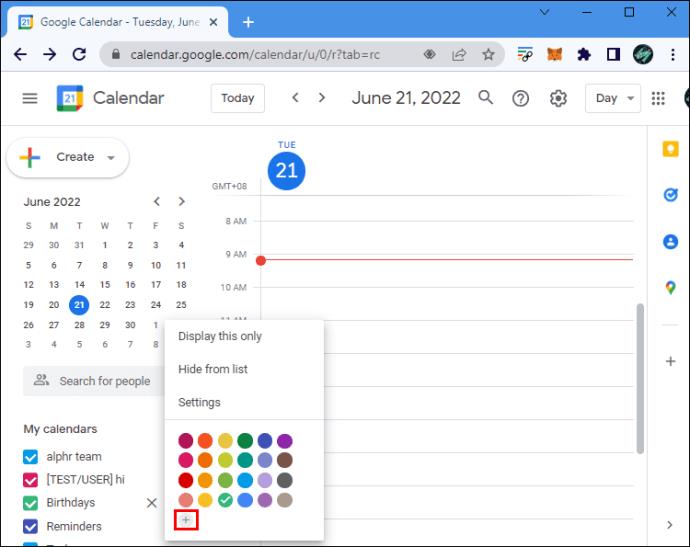 Comment changer la couleur des événements dans Google Calendar