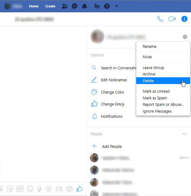 How To Delete All Messages And Conversations In Facebook Messenger