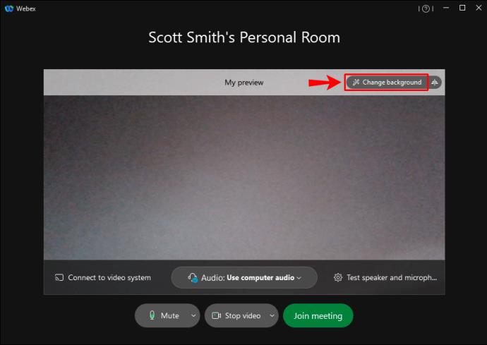 How To Change The Background In Webex