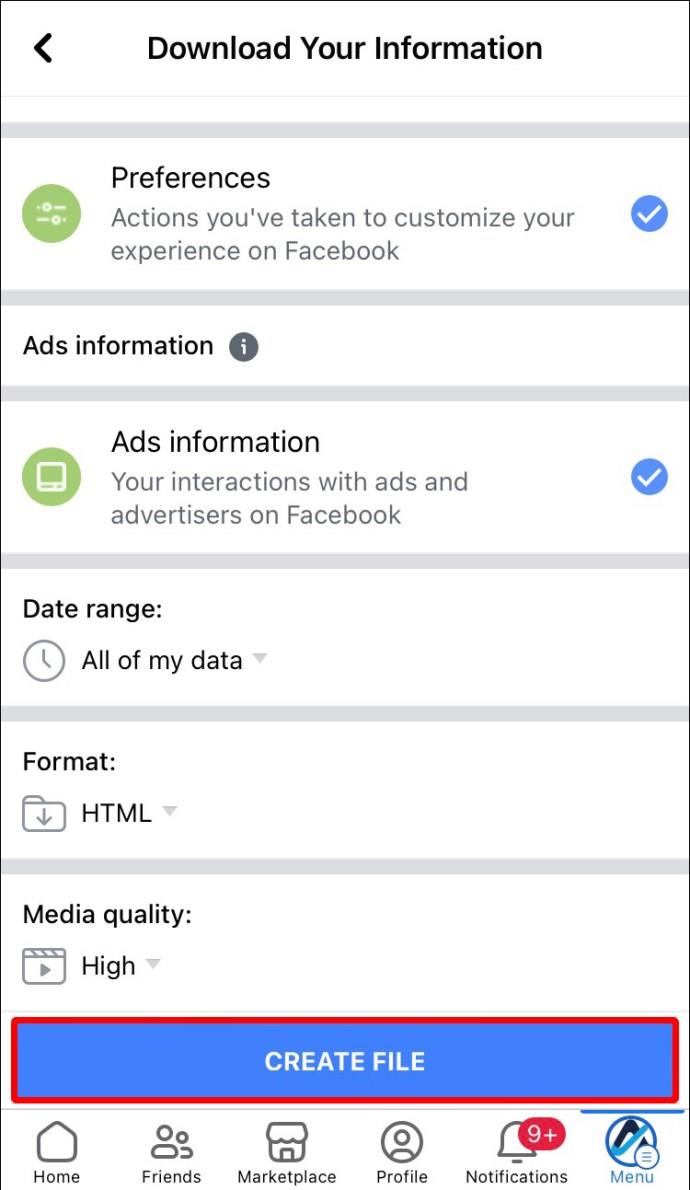 Comment récupérer des messages supprimés dans Facebook Messenger