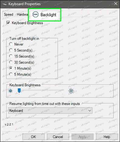 How To Set A Backlit Keyboard To Always On