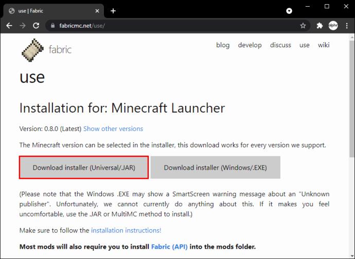 How To Install Mods On Fabric For Minecraft