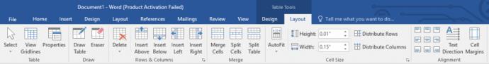 วิธีจัดตารางให้พอดีกับหน้าใน Microsoft Word