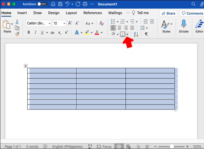 How To Create An Invisible Table In Word