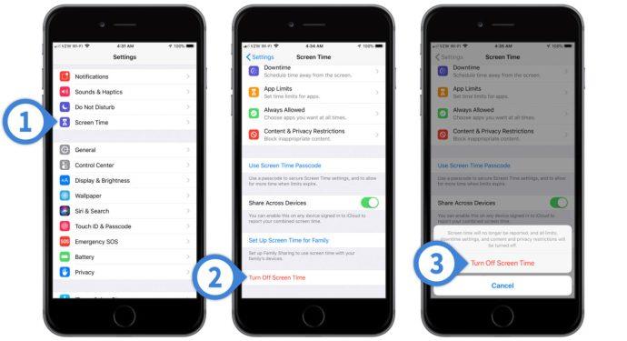 How To Turn Off Screen Time On The IPhone Or IPad