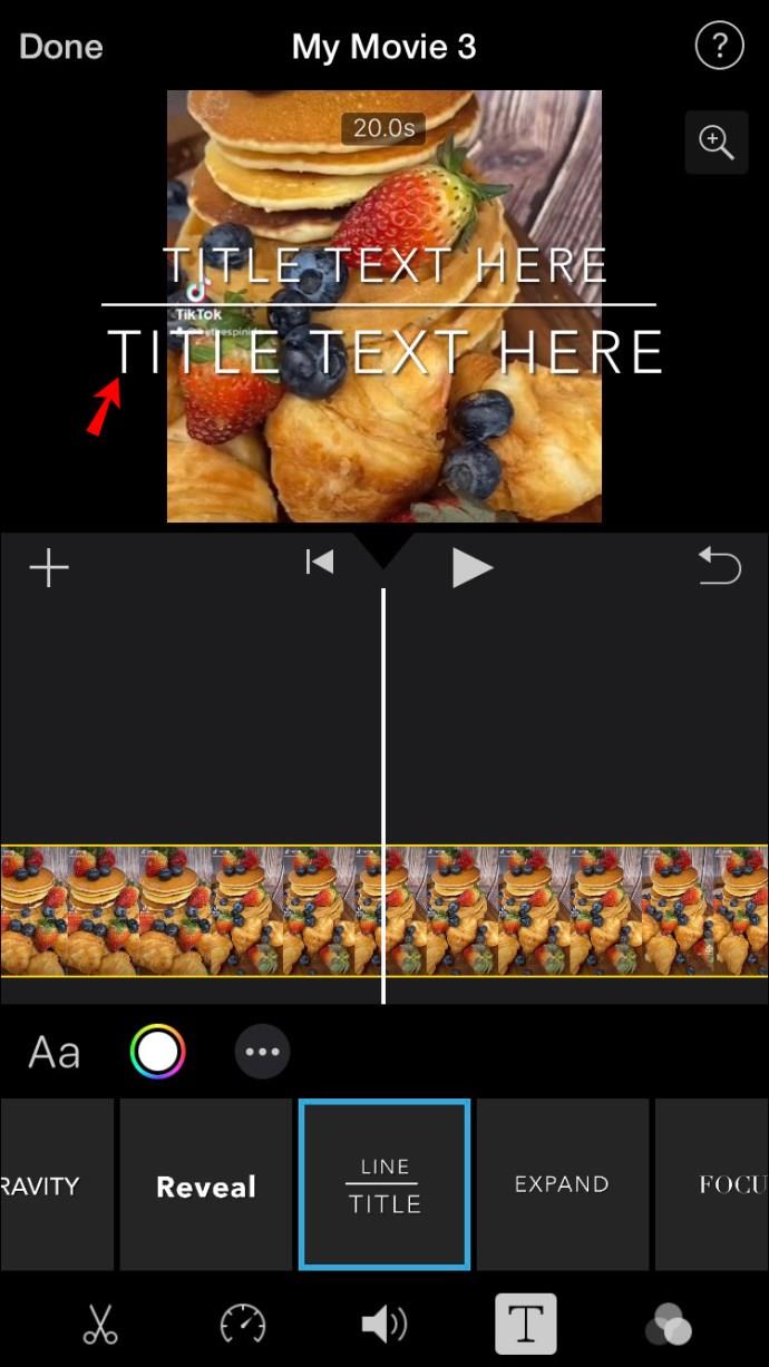 How To Add Text To A Video In IMovie