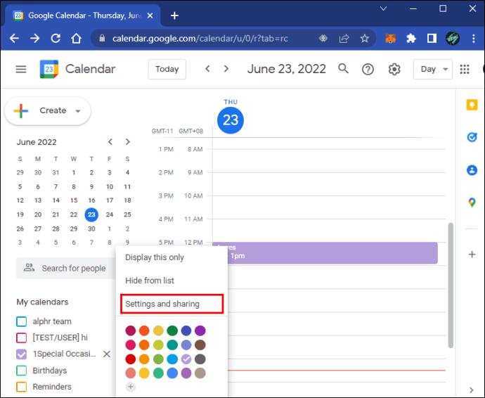 How To Change Time Zones In Google Calendar