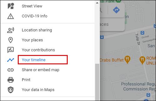 Google 지도 검색 기록을 보는 방법