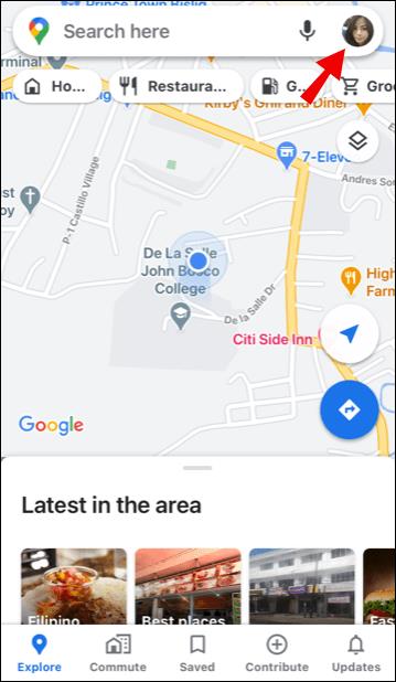 Google 지도 검색 기록을 보는 방법